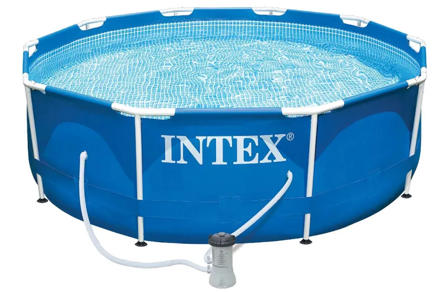 Бассейн каркасный 305*76 см с фильтром Metal Frame Set  INTEX